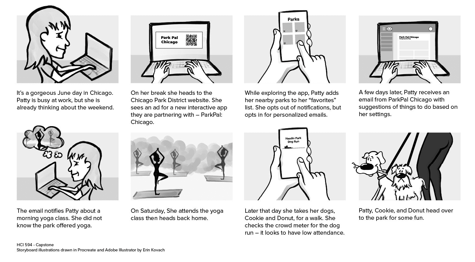 Planner Patty – scenario