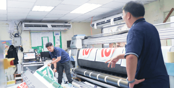 การตรวจสอบสี Proof และวัสดุพิมพ์