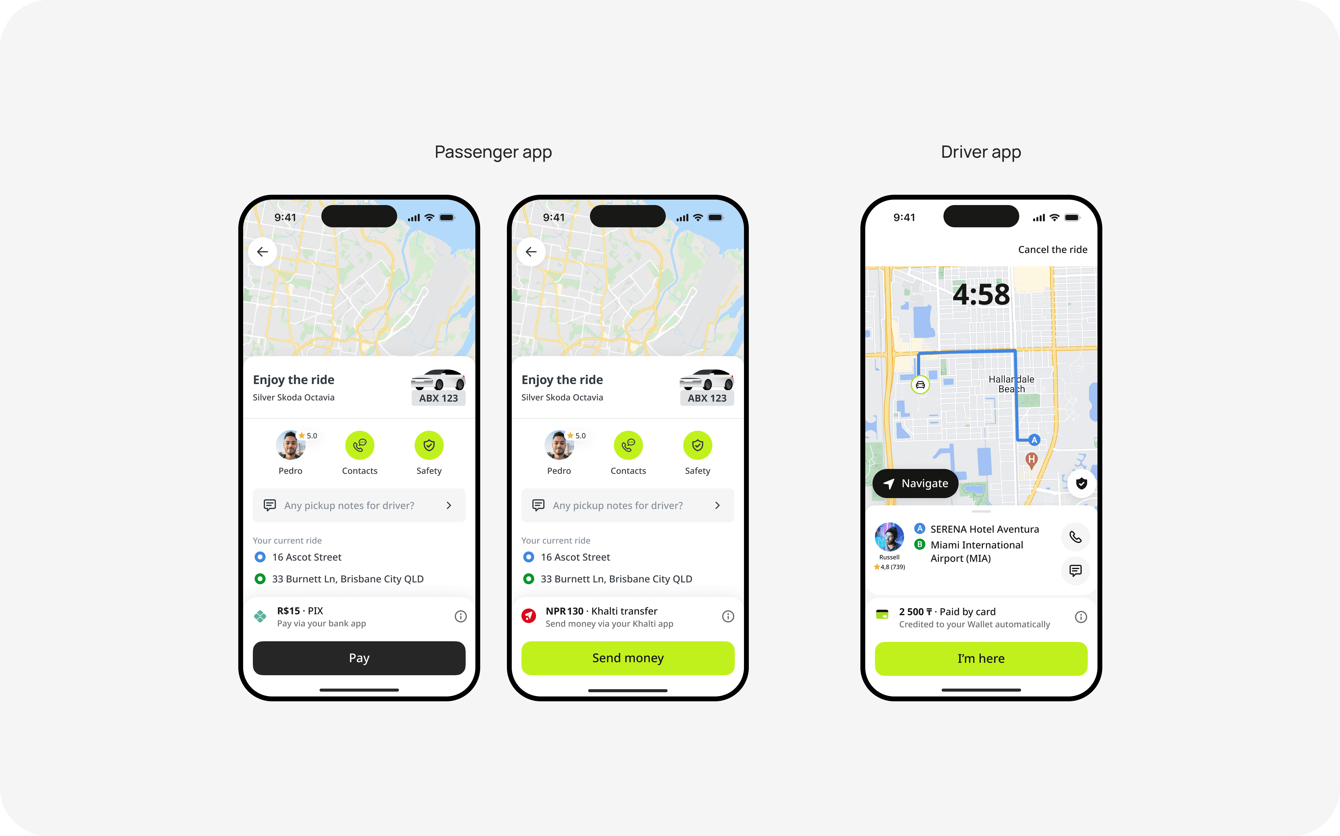 B2C and B2B app rollout — accounts and history
