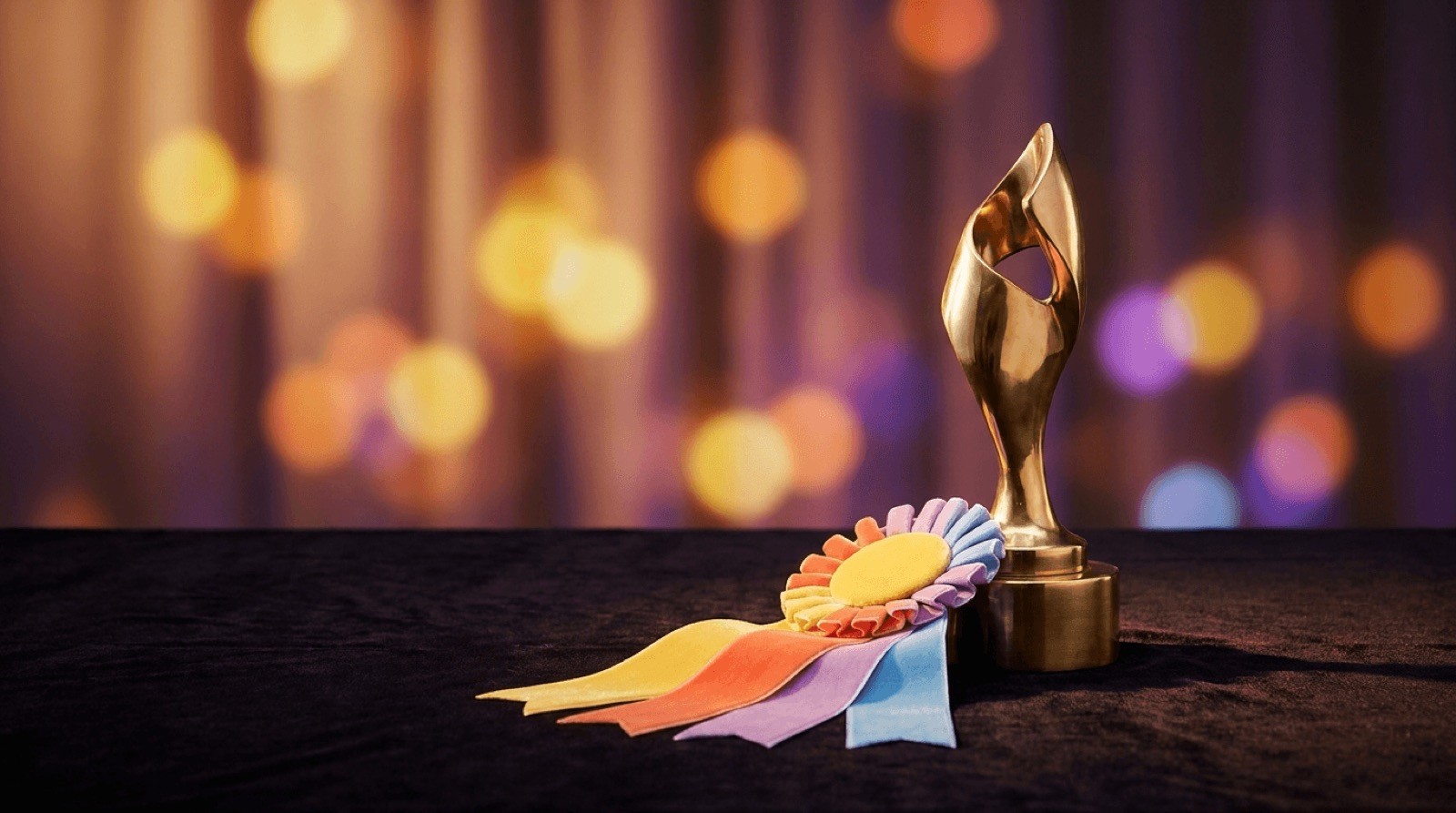 Golden trophy for the Times Education Excellence Award won by NCFE CV Raman Nagar