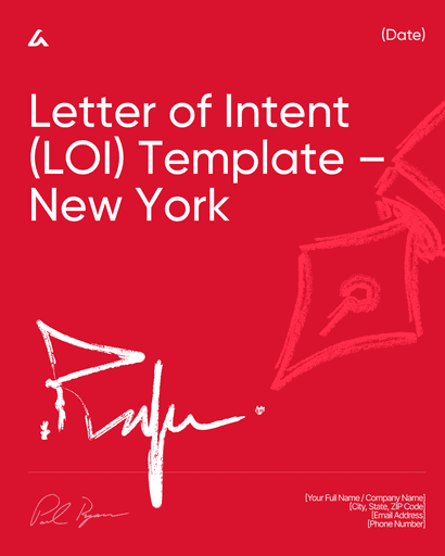 Letter of Intent (LOI) Template – New York 