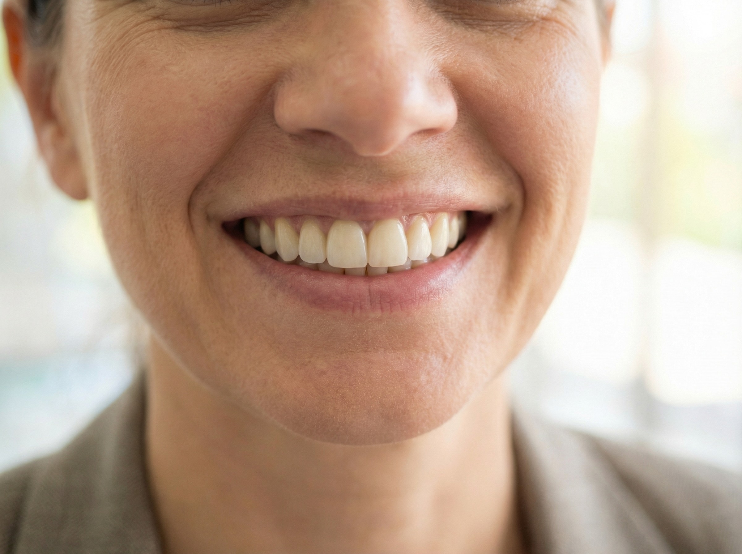Natural-looking smile with dental bridge tooth replacement at Smyrna Dental Studio