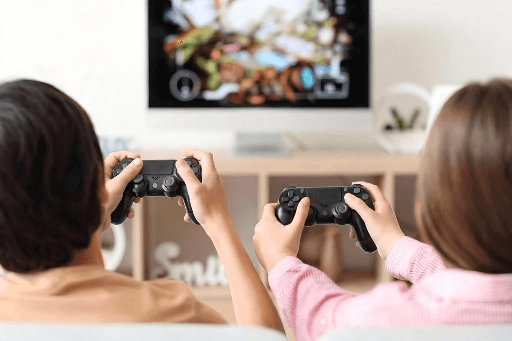 remote gaming with controller adaption