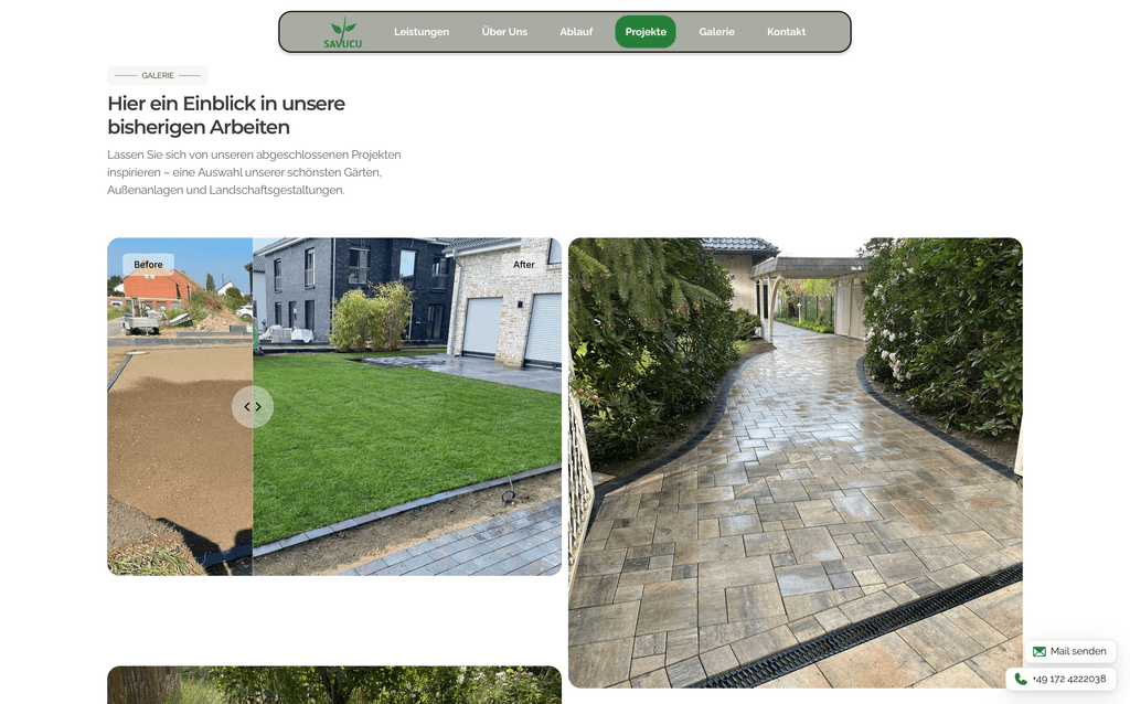 Kundenprojekt aus dem Bereich Garten- und Wegebau