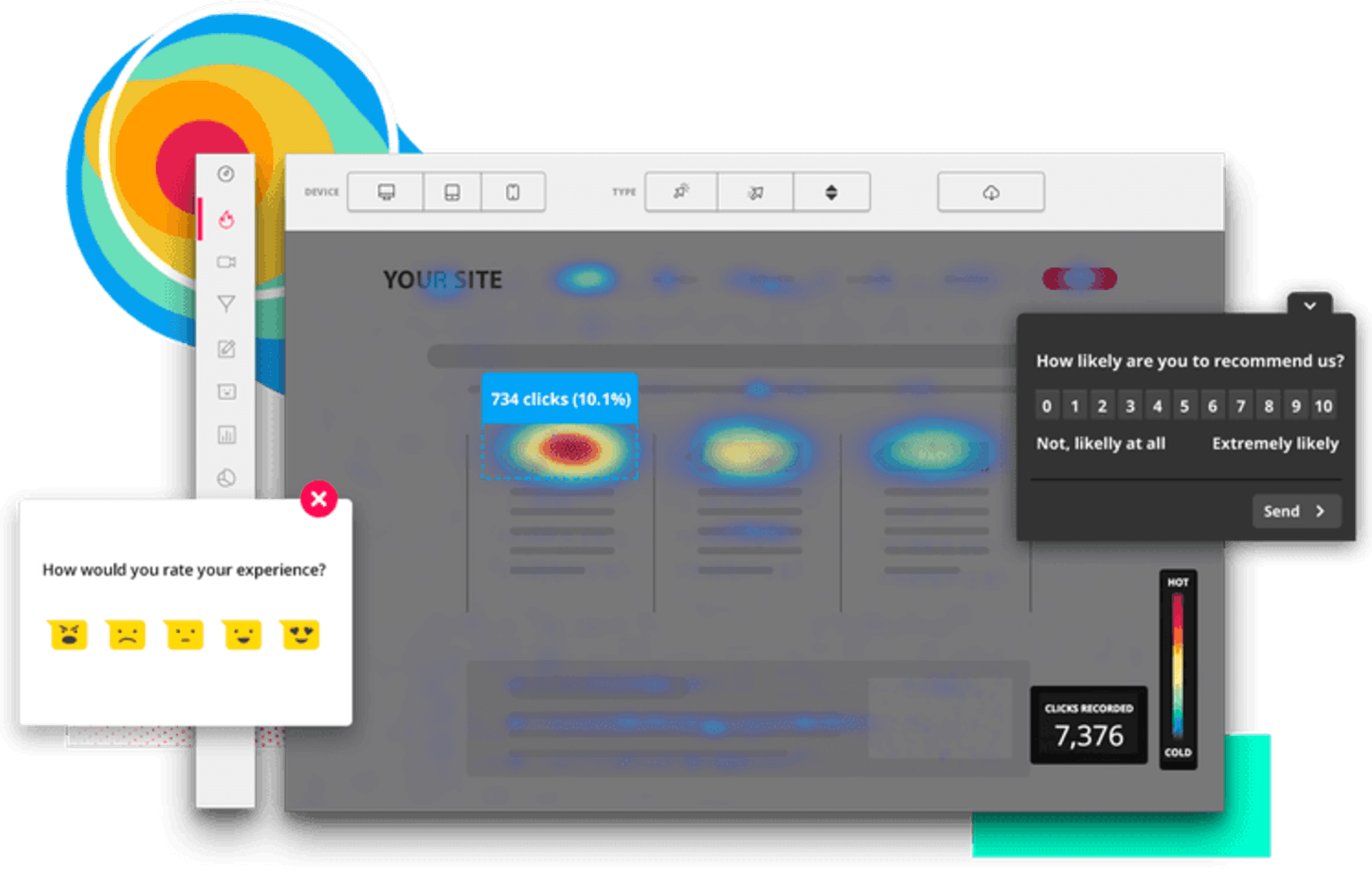 Hotjar customer feedback software