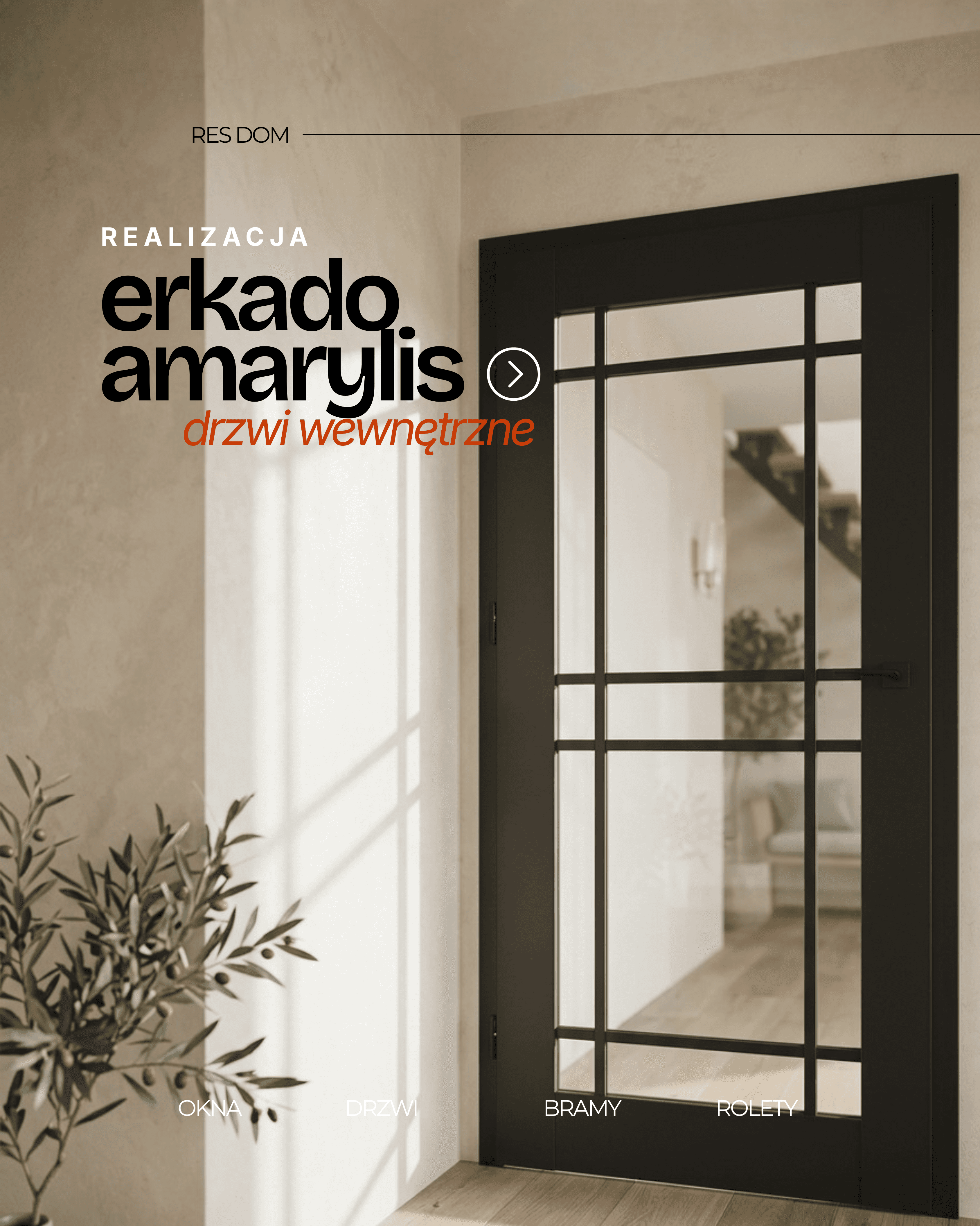 Res Dom Erkado Amarylis drzwi realizacja