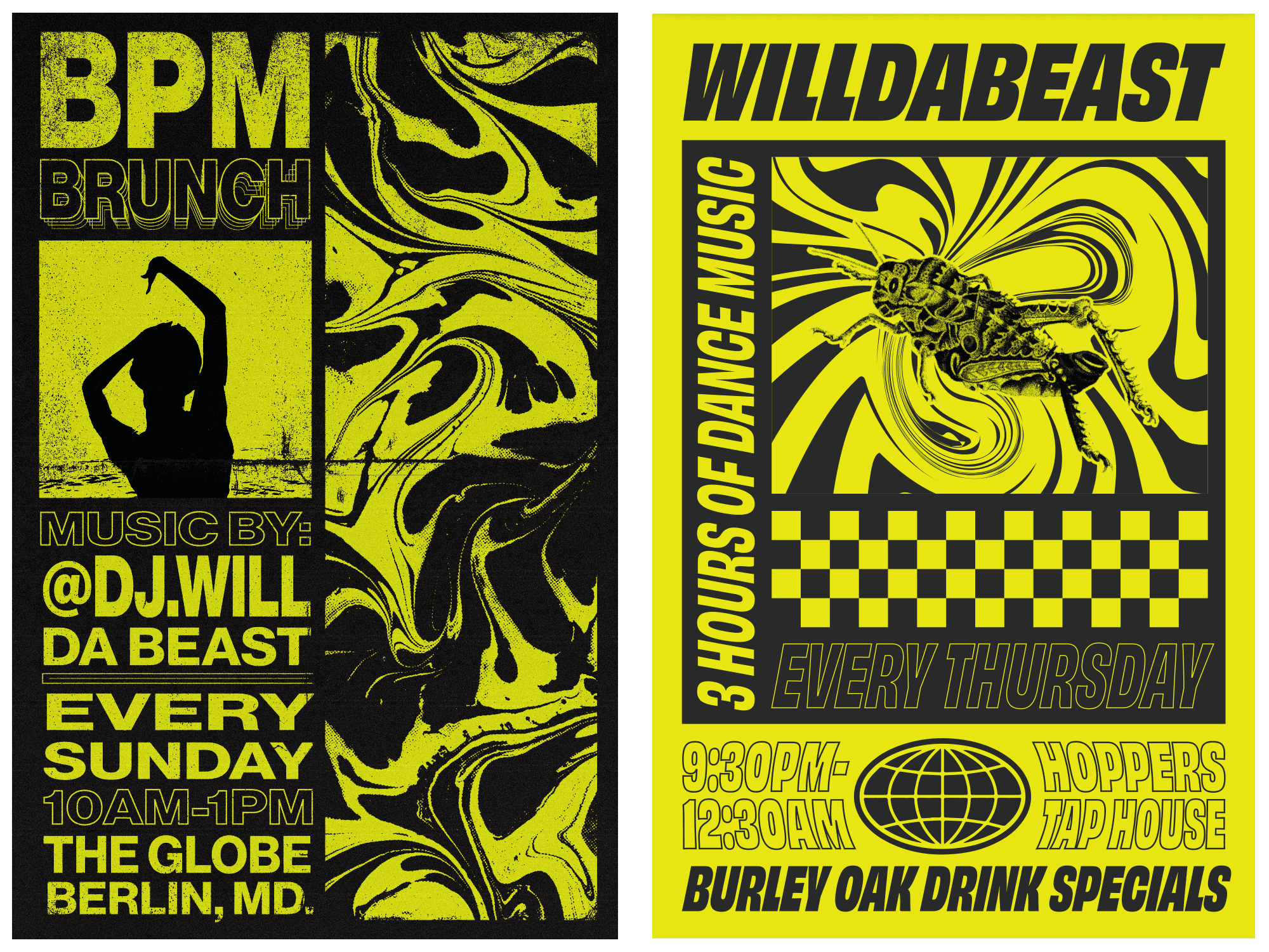 EDM Poster for DJ Will Da Beast