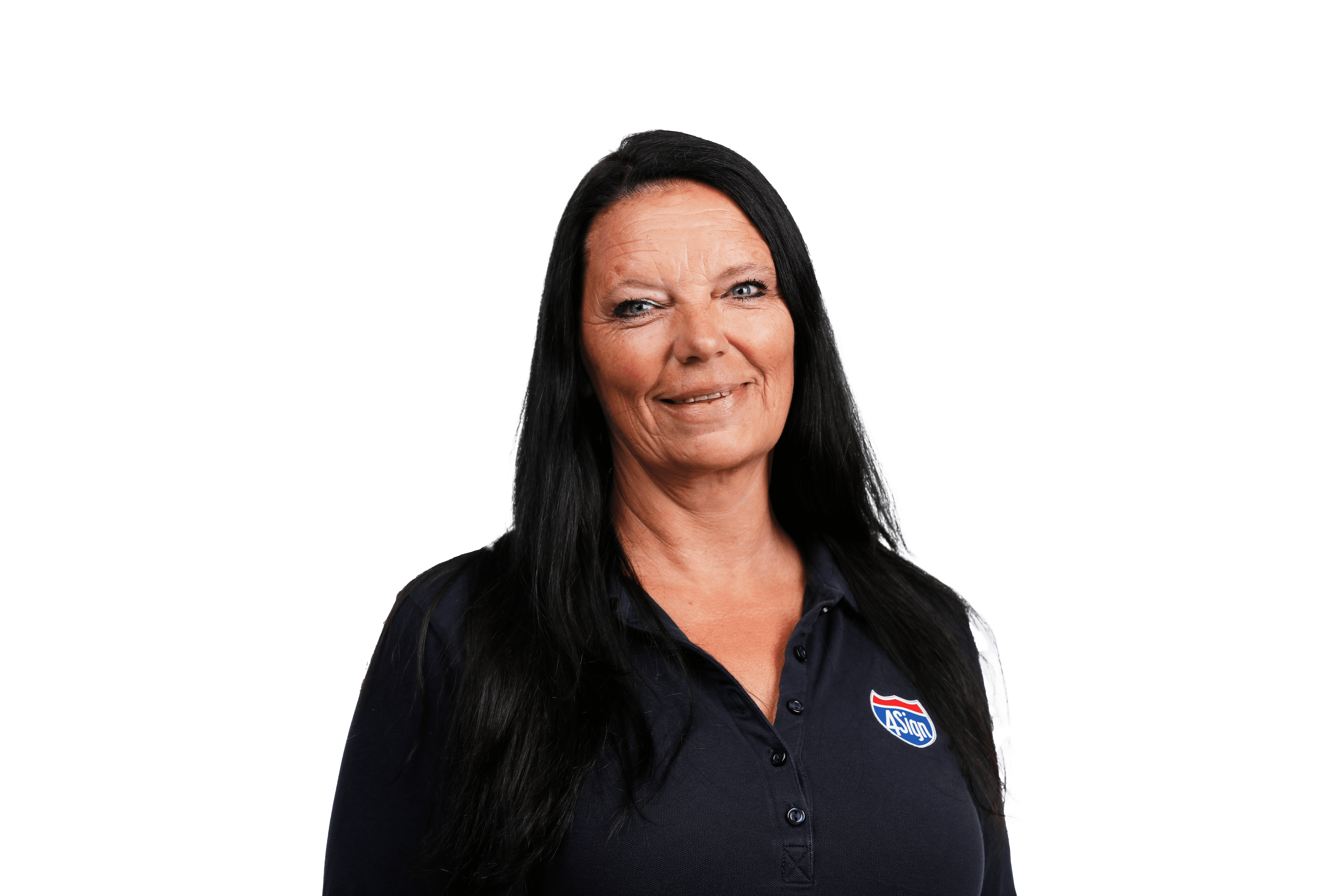 Leende medarbetare i Helsingborg, specialist på mässmaterial och profilprodukter hos 4Sign.