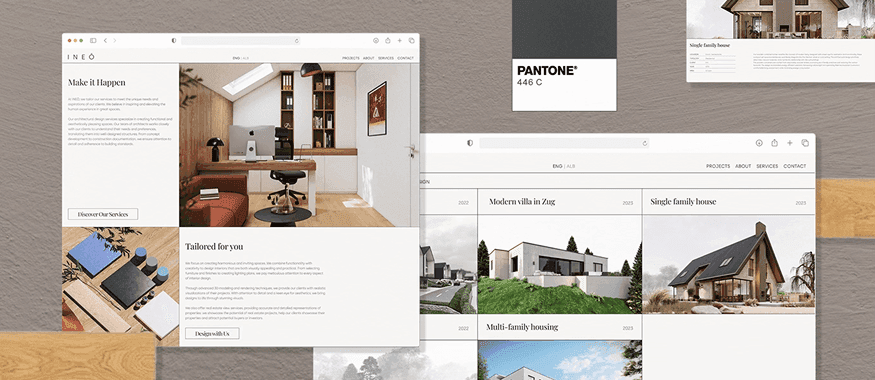 web design project overview