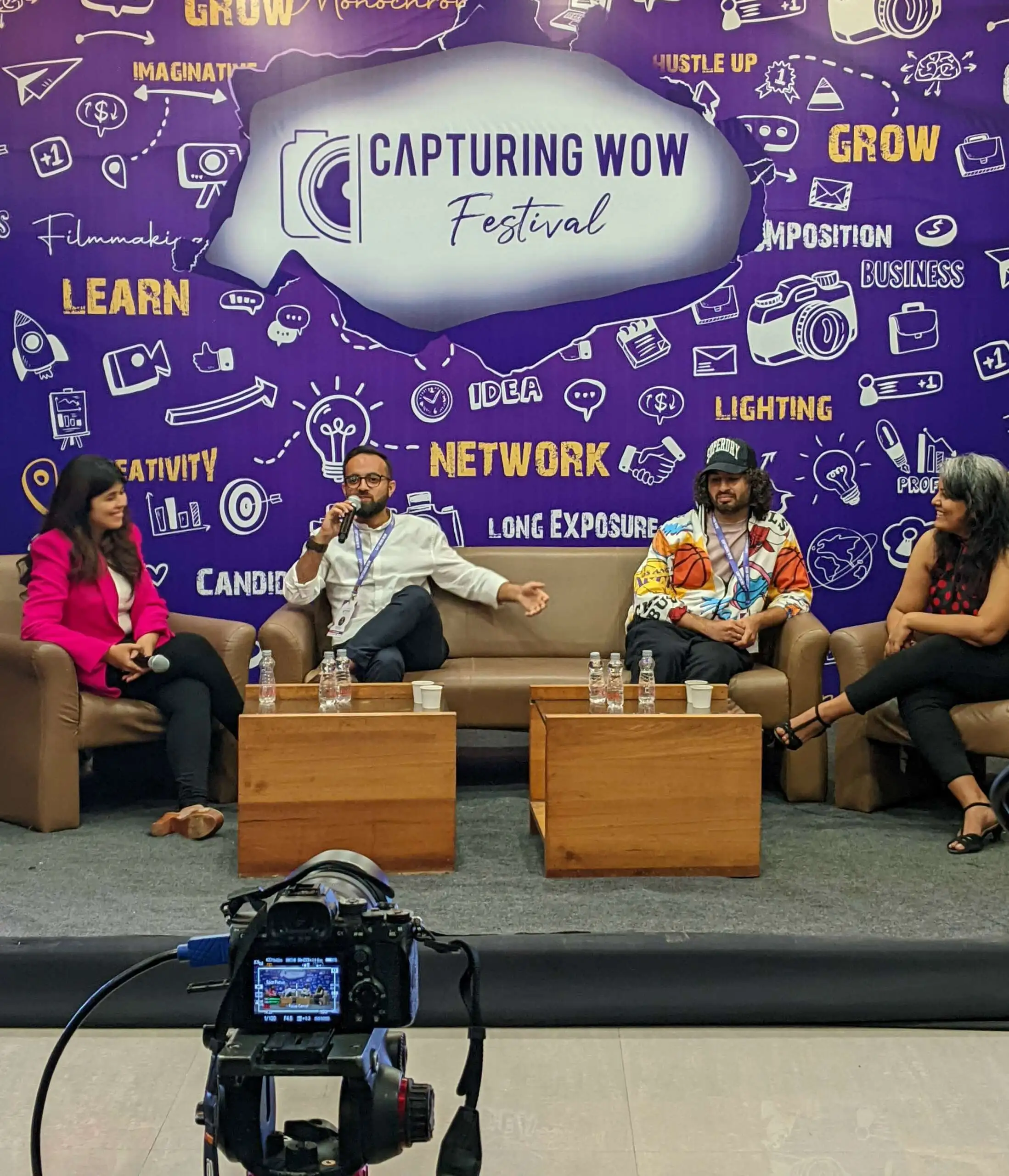 Panelists sharing their expertise