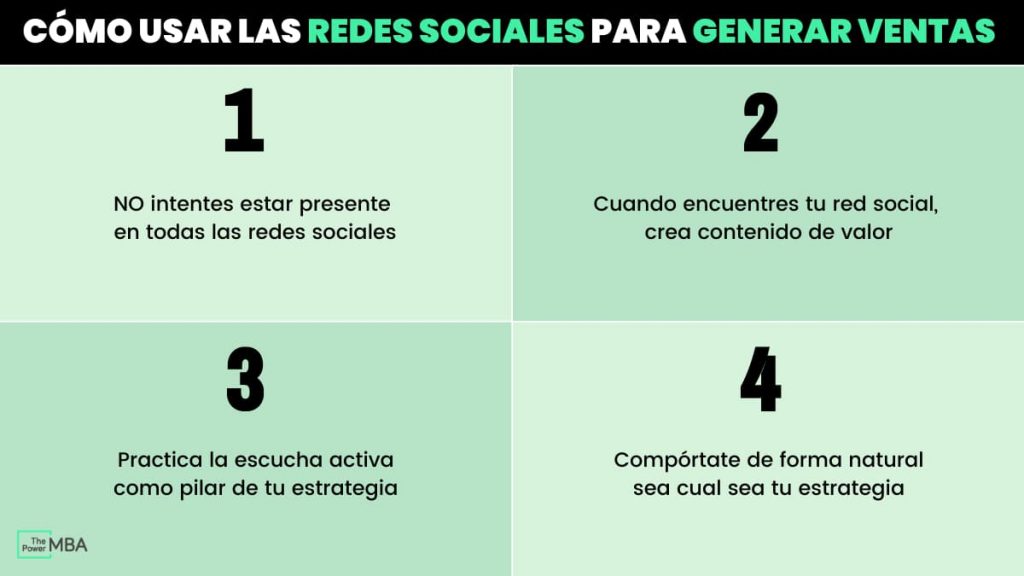 Cómo usar las redes sociales para generar ventas