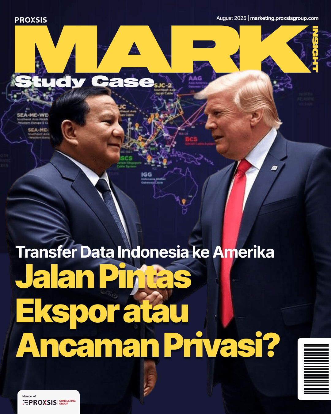 Proxsis Mark - Transfer Data Indonesia ke Amerika