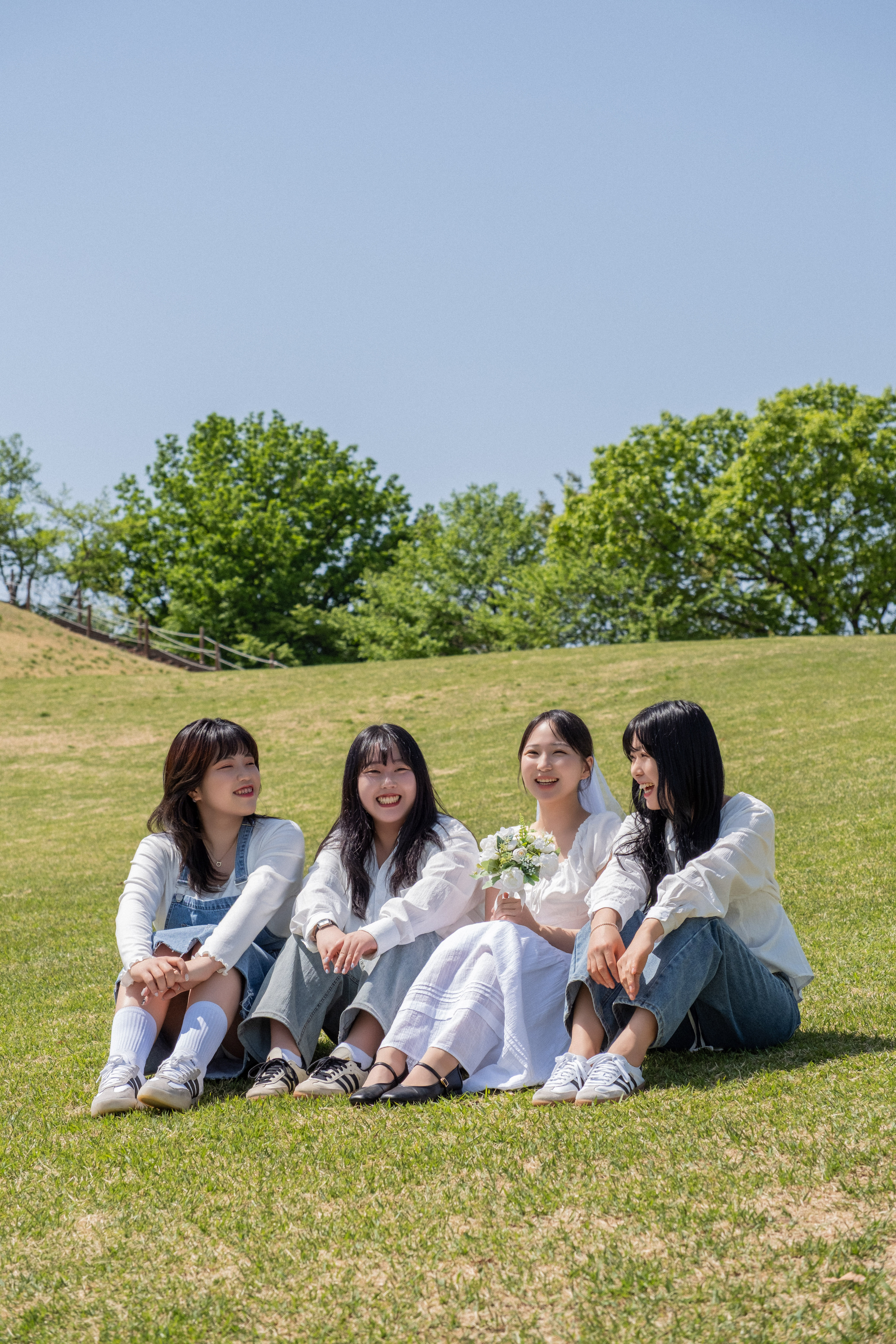 올림픽공원 웨딩스냅 잔디 8