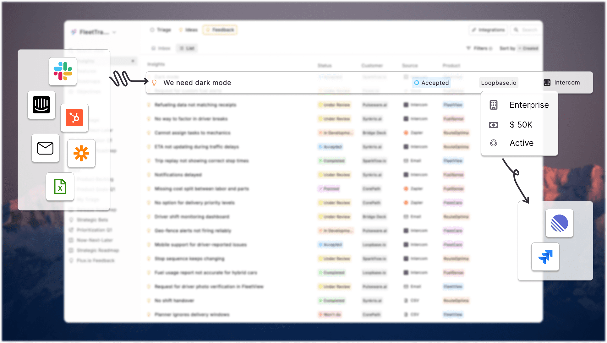 Lane Product Discovery and Planning Tool