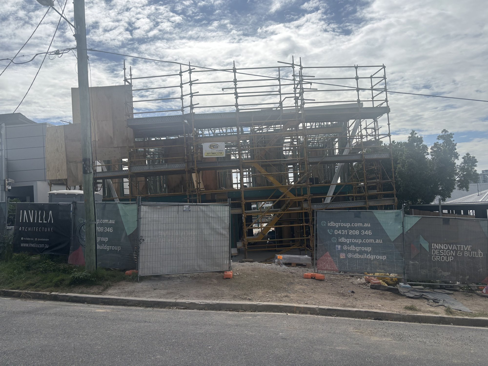 A house being built in Brisbane