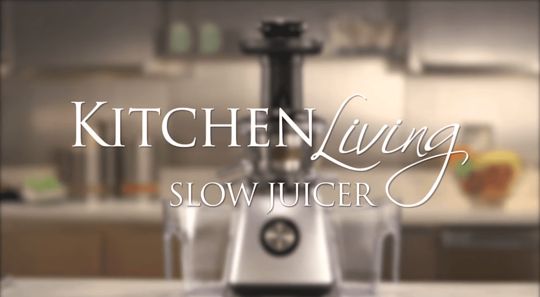 Slow juicer