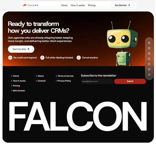 Example work of framer development