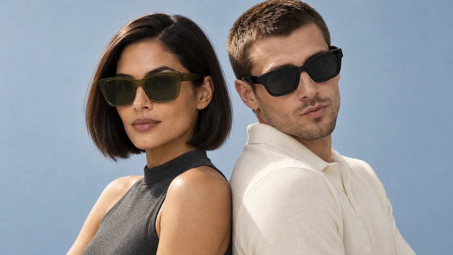 Glamoor eyewear campaign photo