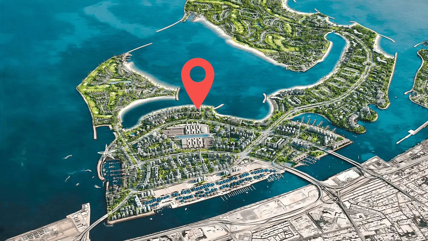 Ocean Pearl 1 and 2 location map