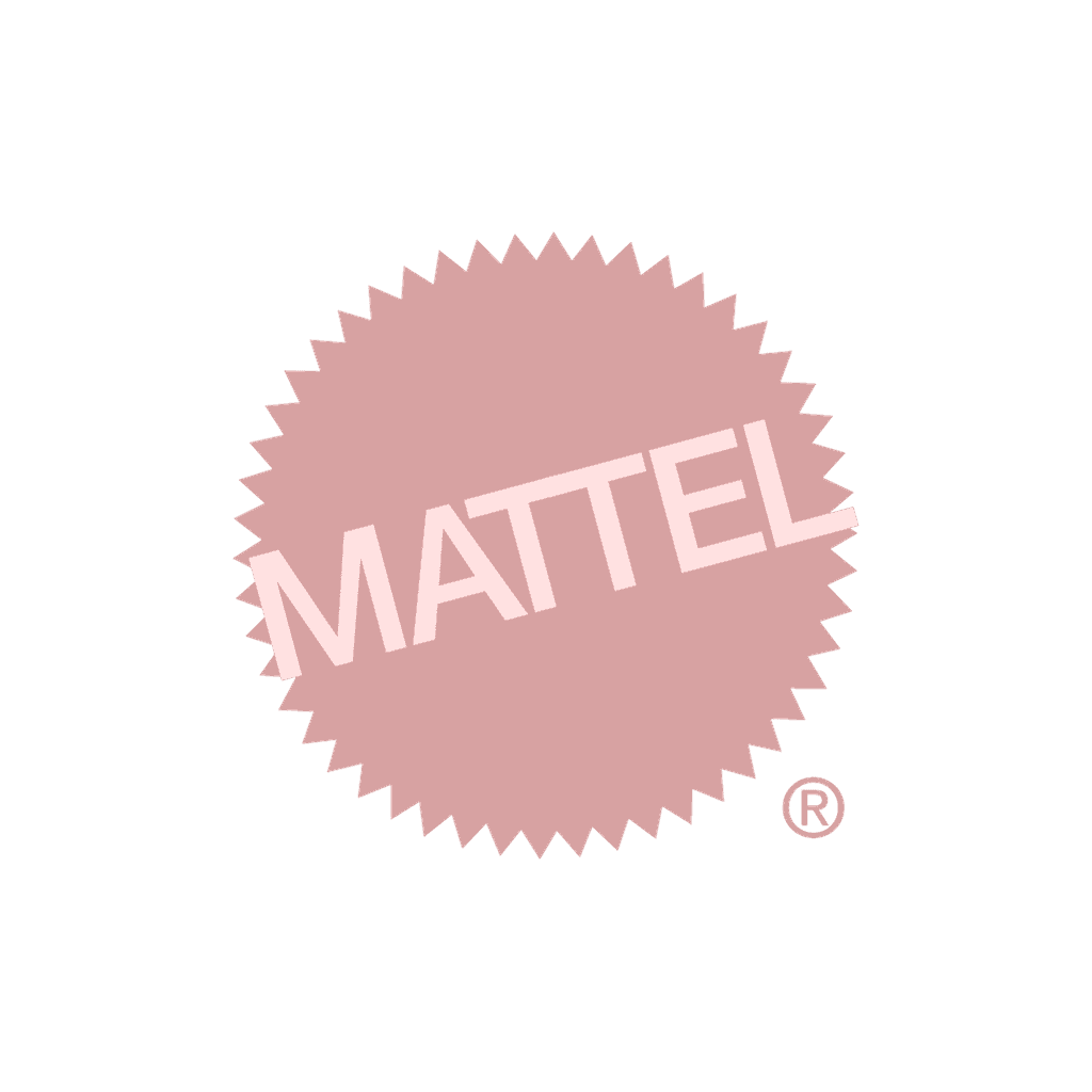 MATTEL Logo Pink