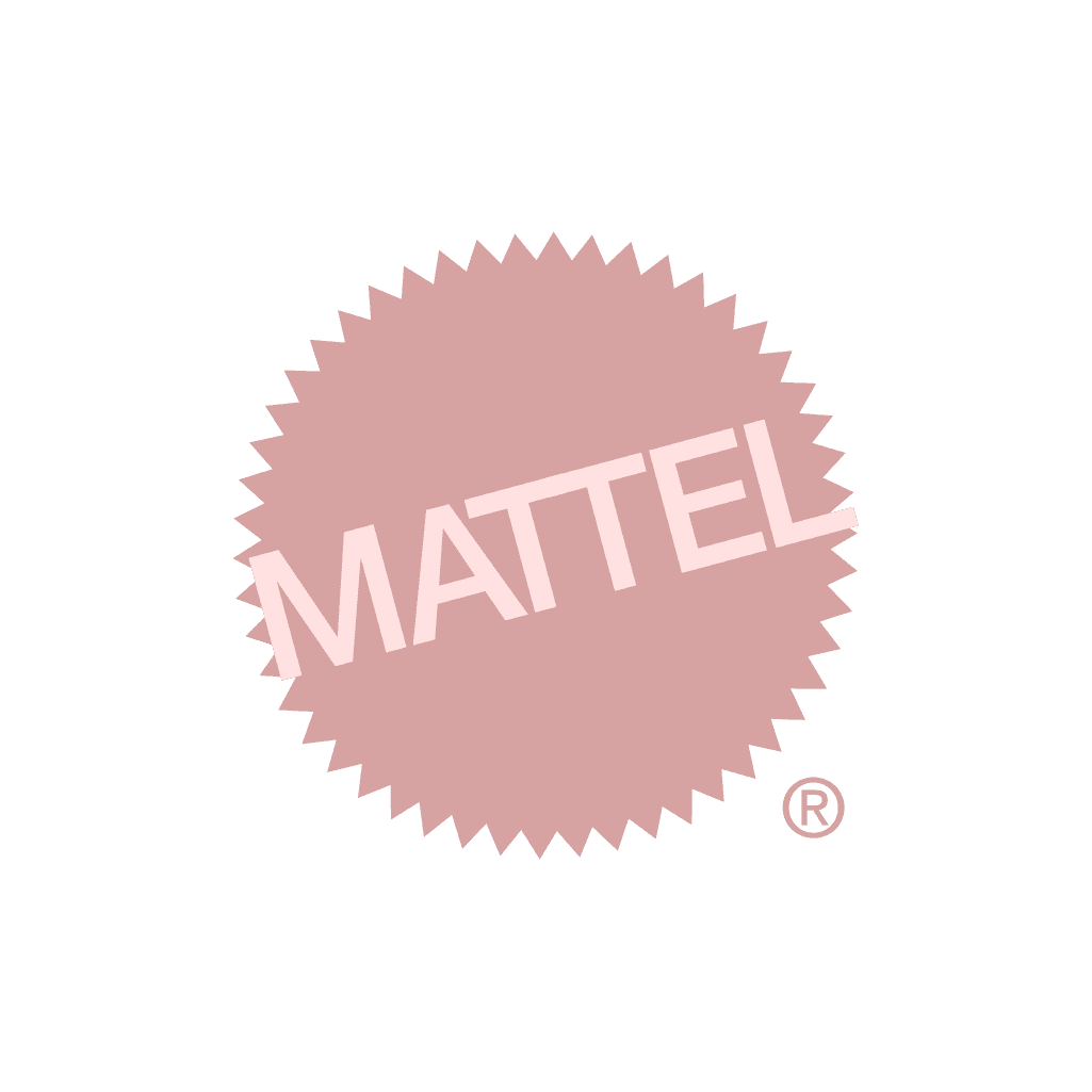 MATTEL Logo Pink