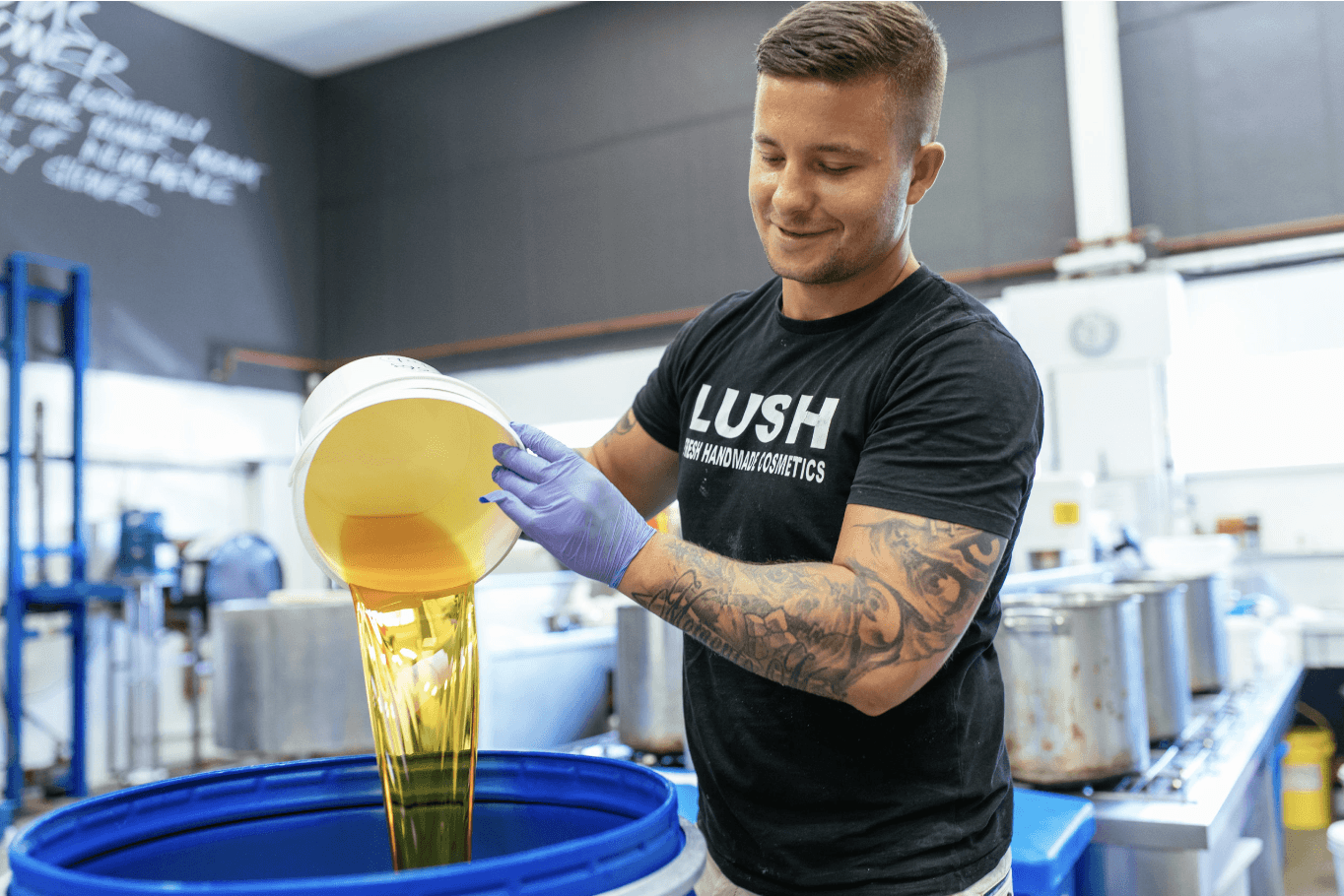 lush manufacturing