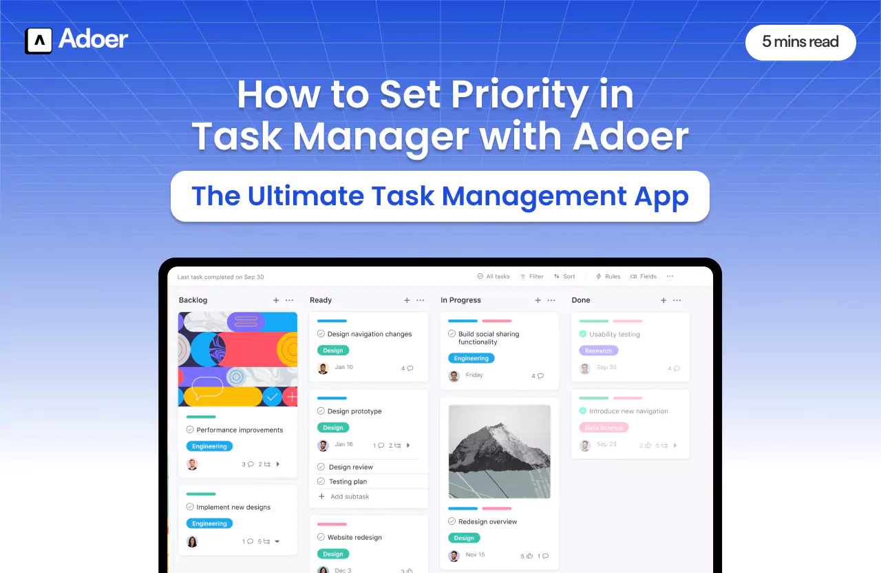 how to set priority in task manager​