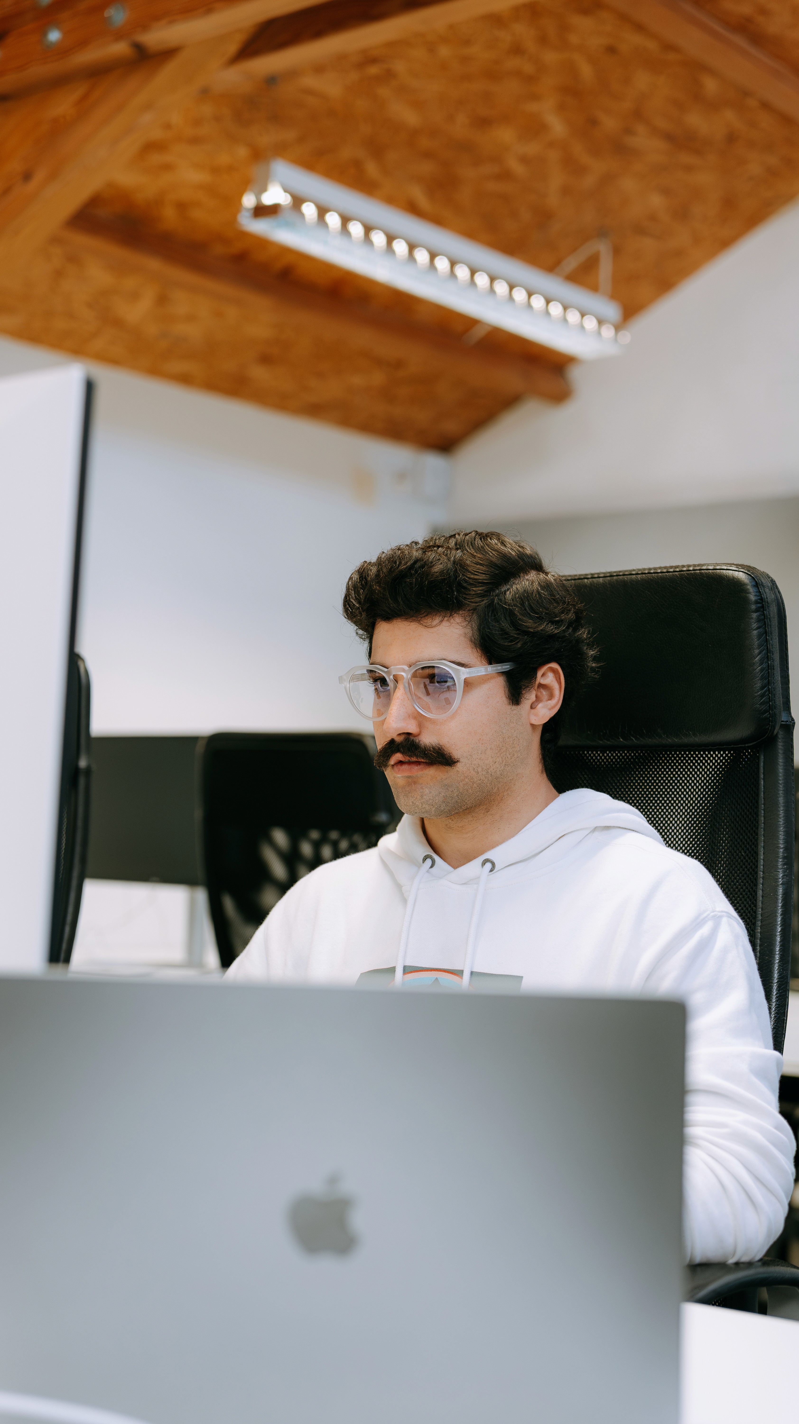 New team member completing onboarding steps