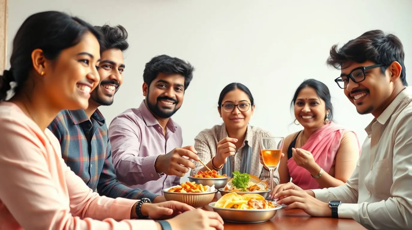 Team members wrap it up with great food after escape games at The Hidden Hour