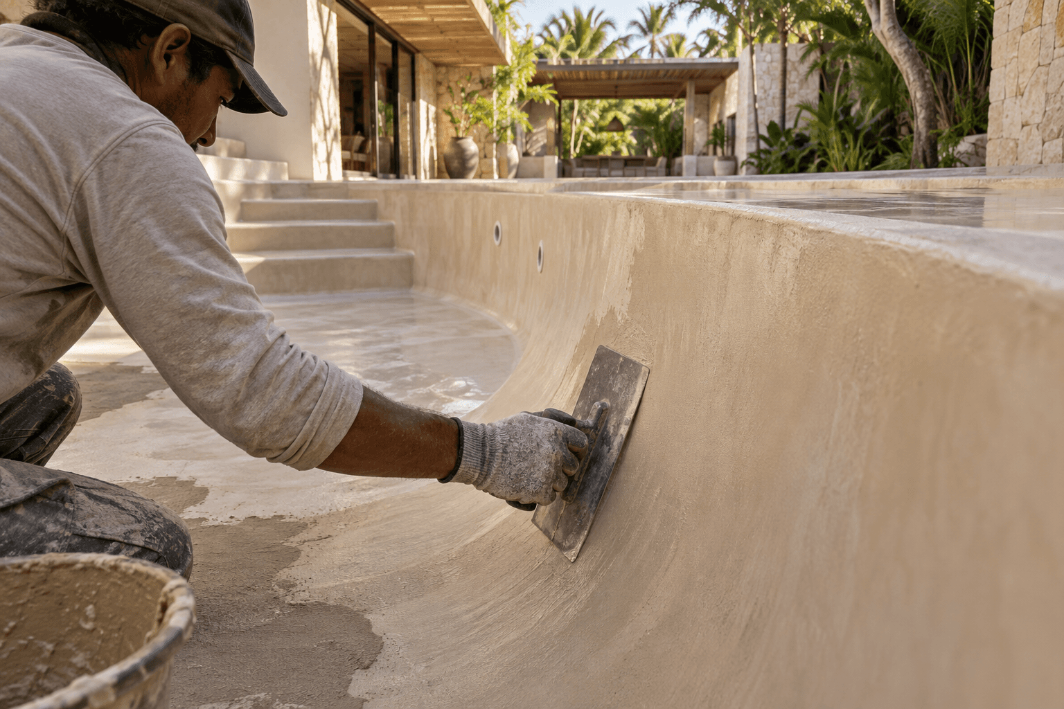 Aplicación de Maxseal Flex Chukum con llana