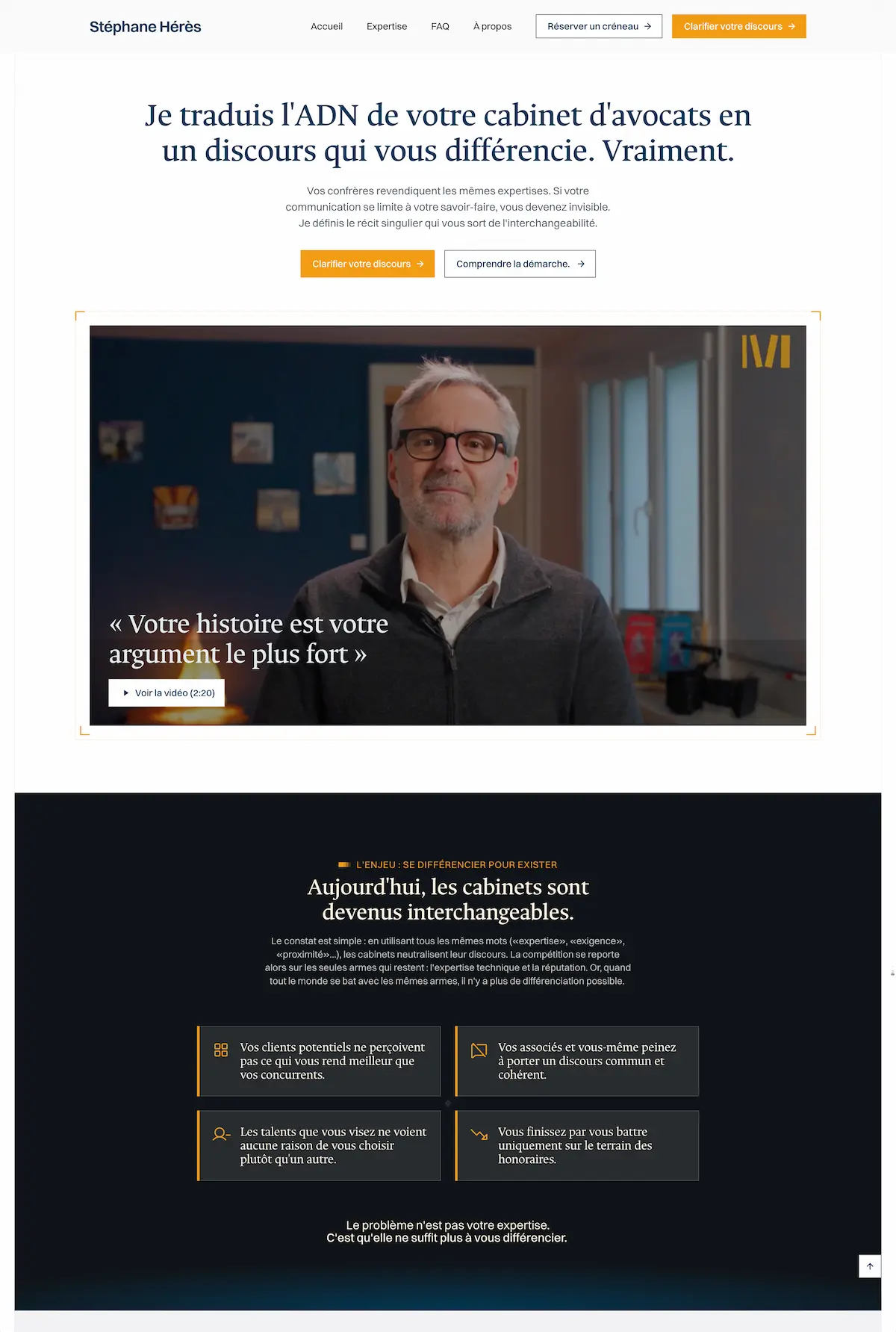 Projet Framer Académie des lauriers