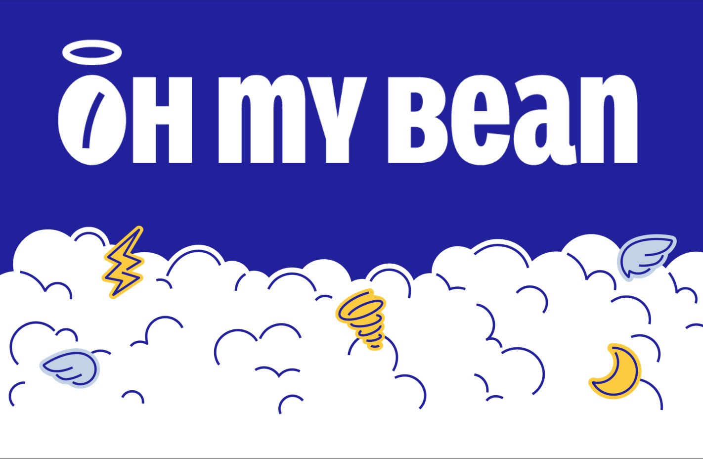 Oh My Bean specialty coffee brand and packaging case study