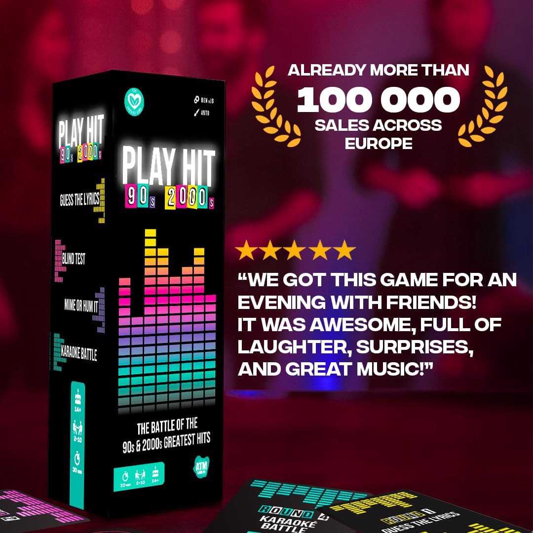 Explication des règles du jeu Play Hit 90-2000