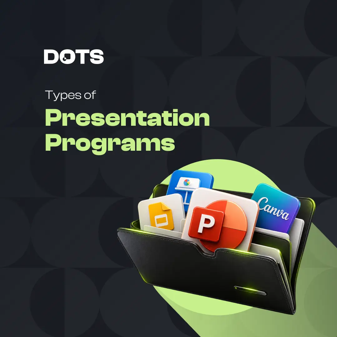 Folder contains many presentaion software programms