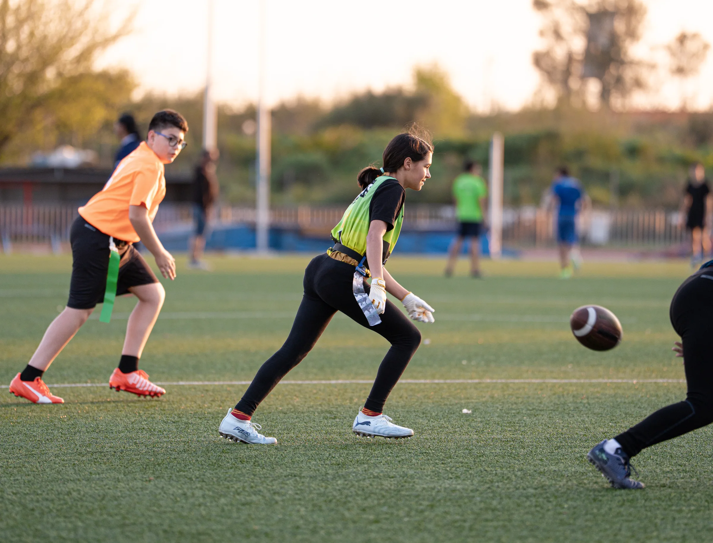 Cornellà Meerkats flag football fotografía 2026, fotografía deportes infantiles Barcelona, Nolan Pardo fotógrafo flag football