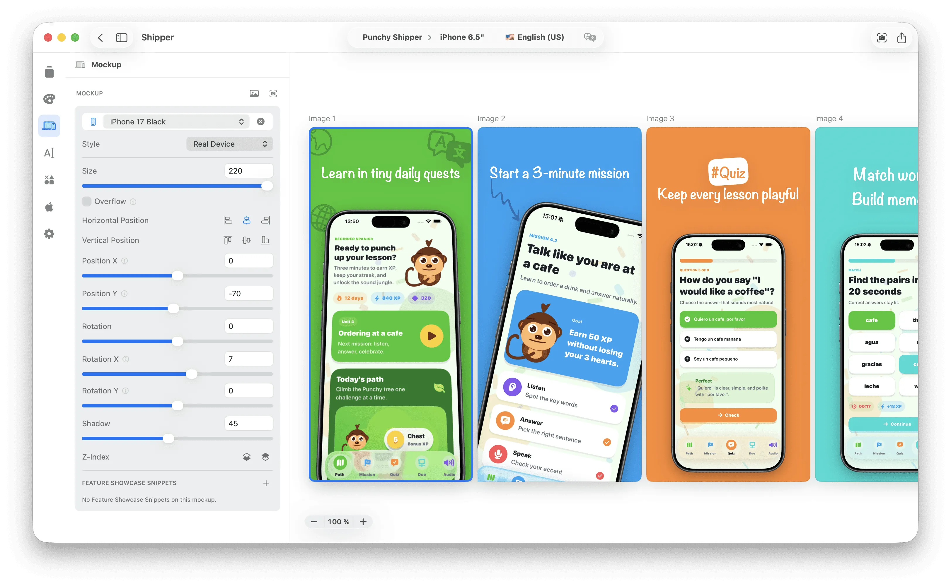 Hero Image - Shipper - MacOS - App - Take screenshot - Design - Mockup - Graphism
