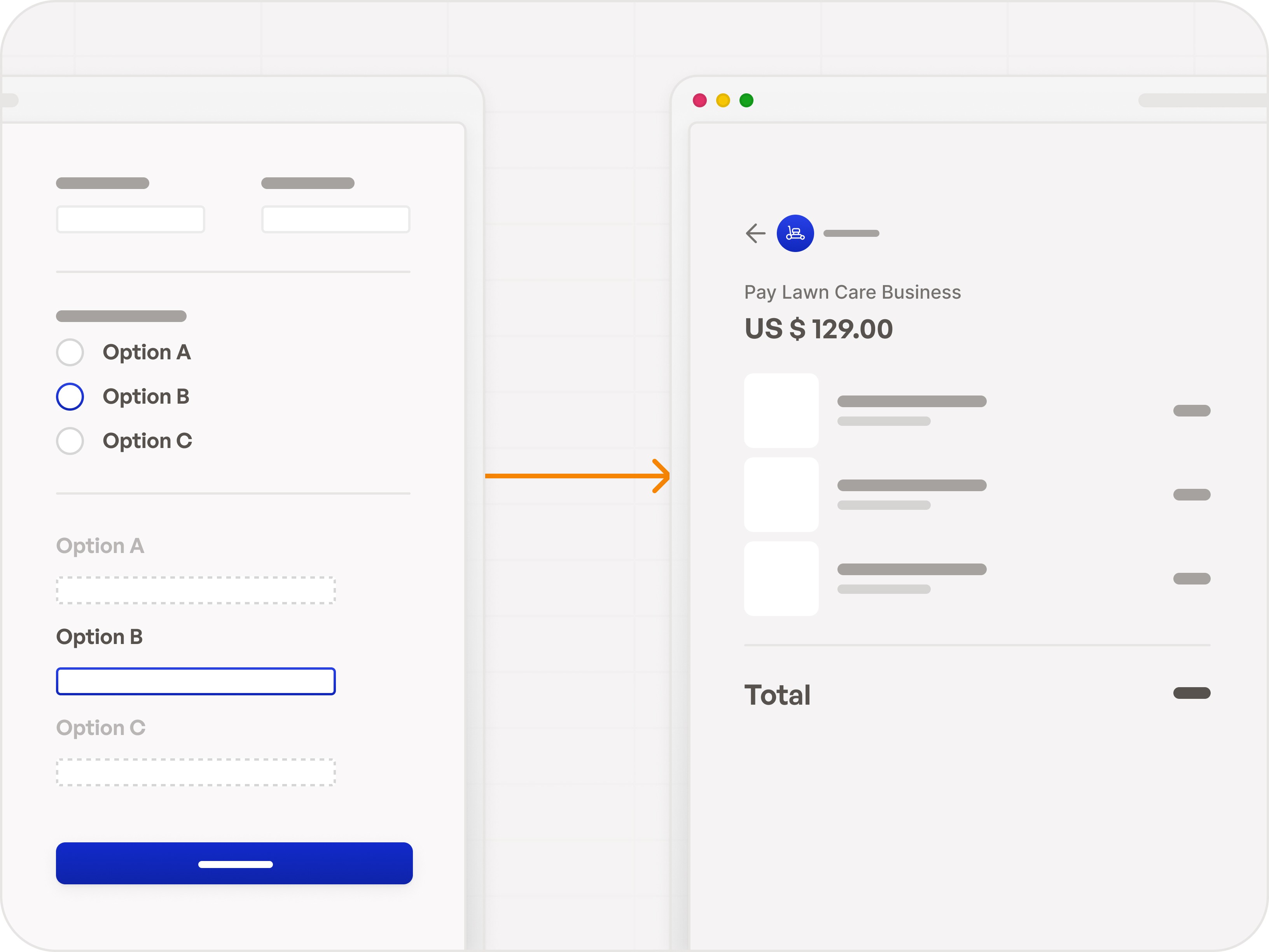 Quote form with payment