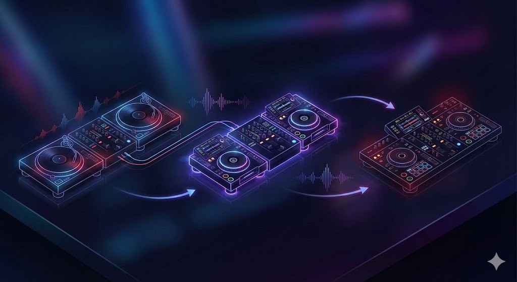 what do djs use to dj - the evolution of dj gear 