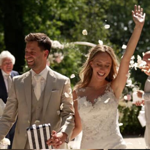 Captured moment from a corporate or social event.