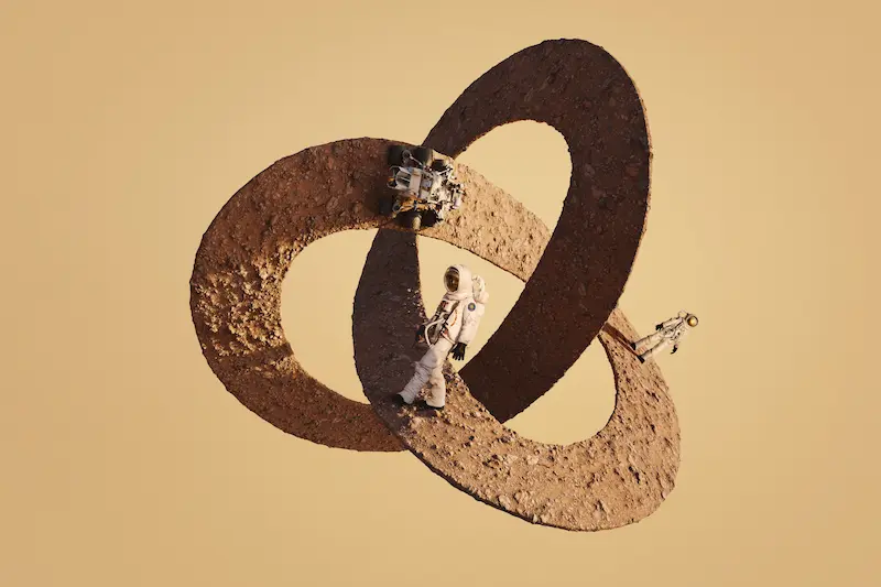 Immagine simbolica che rappresenta un processo bloccato e senza progressi