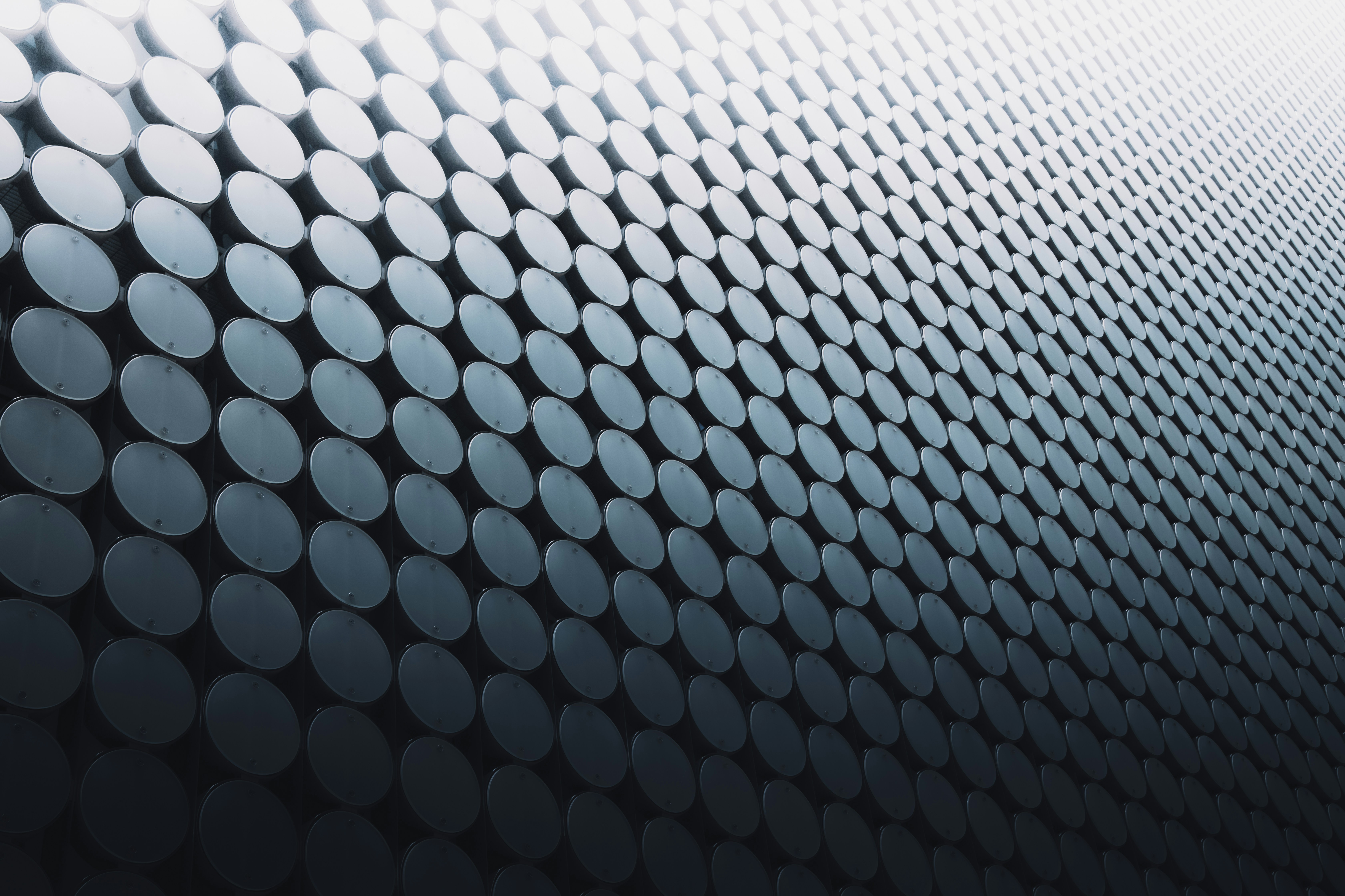 black and white polka dot textile