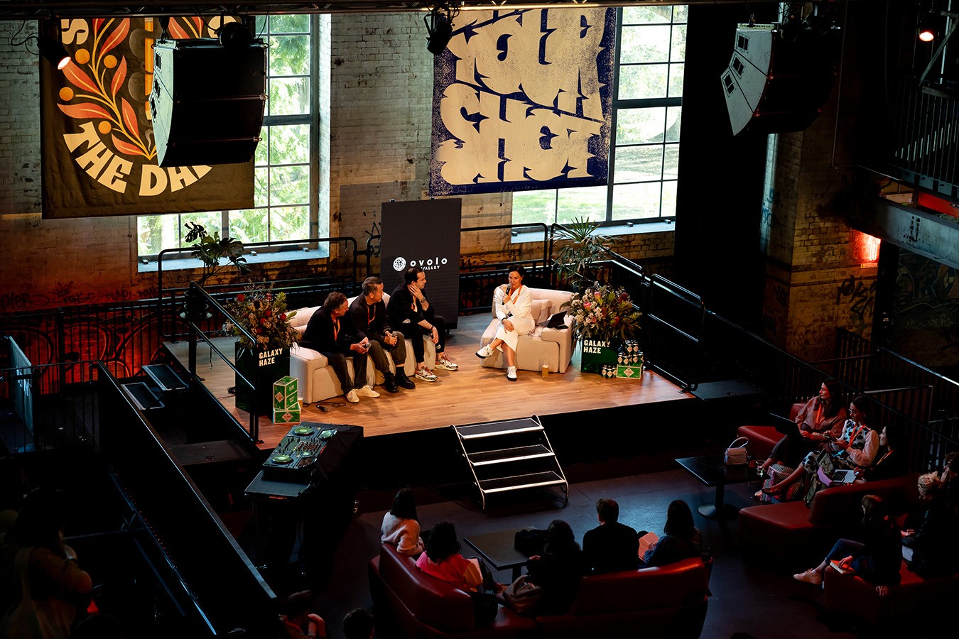 Conference session on the Turbine Platfrom at Brisbane Powerhouse
