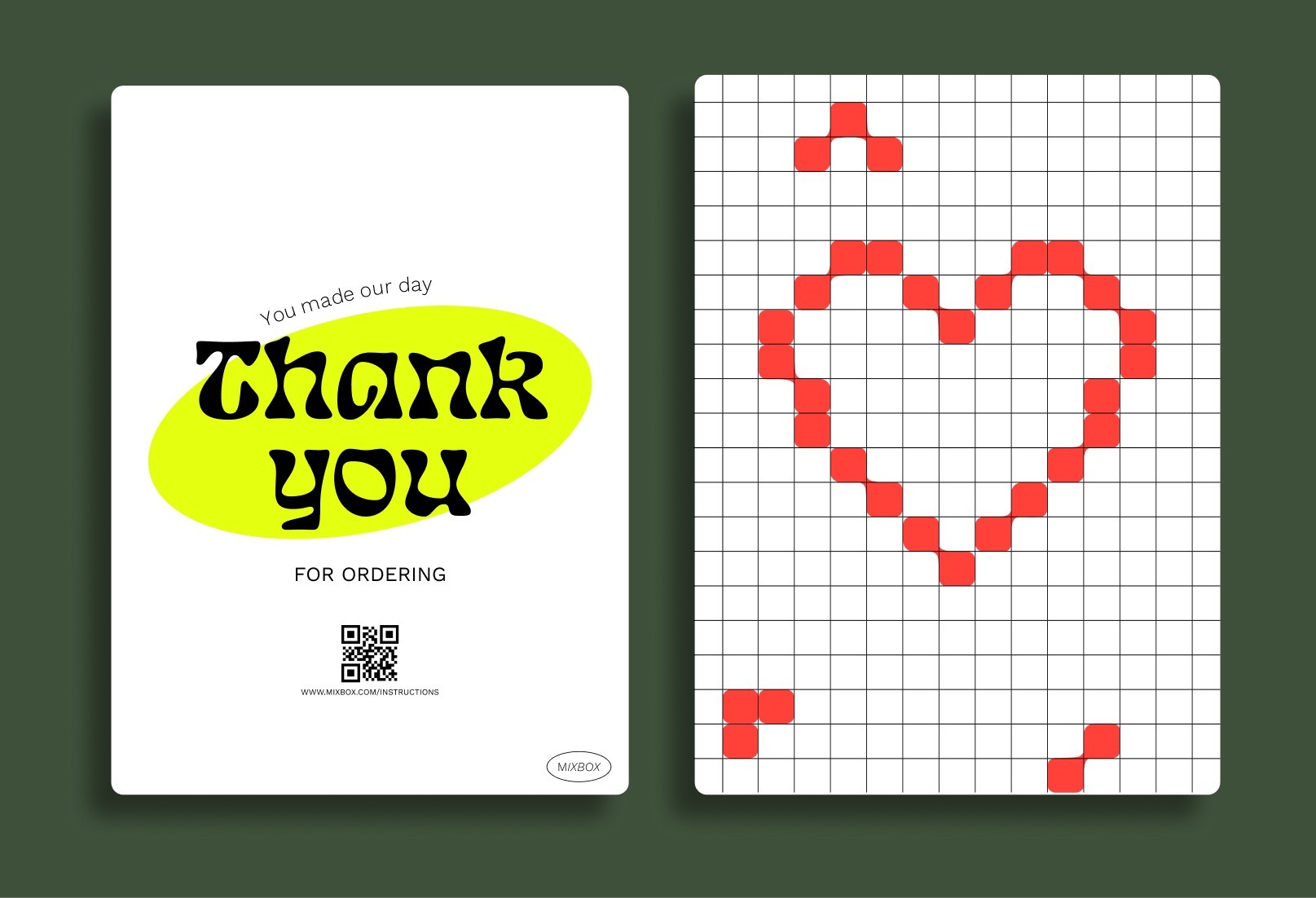 Thank You Card Mockup