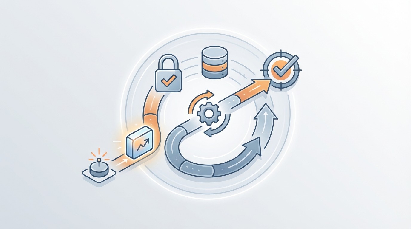 How RadMedia Puts These KPIs on Autopilot concept illustration - RadMedia