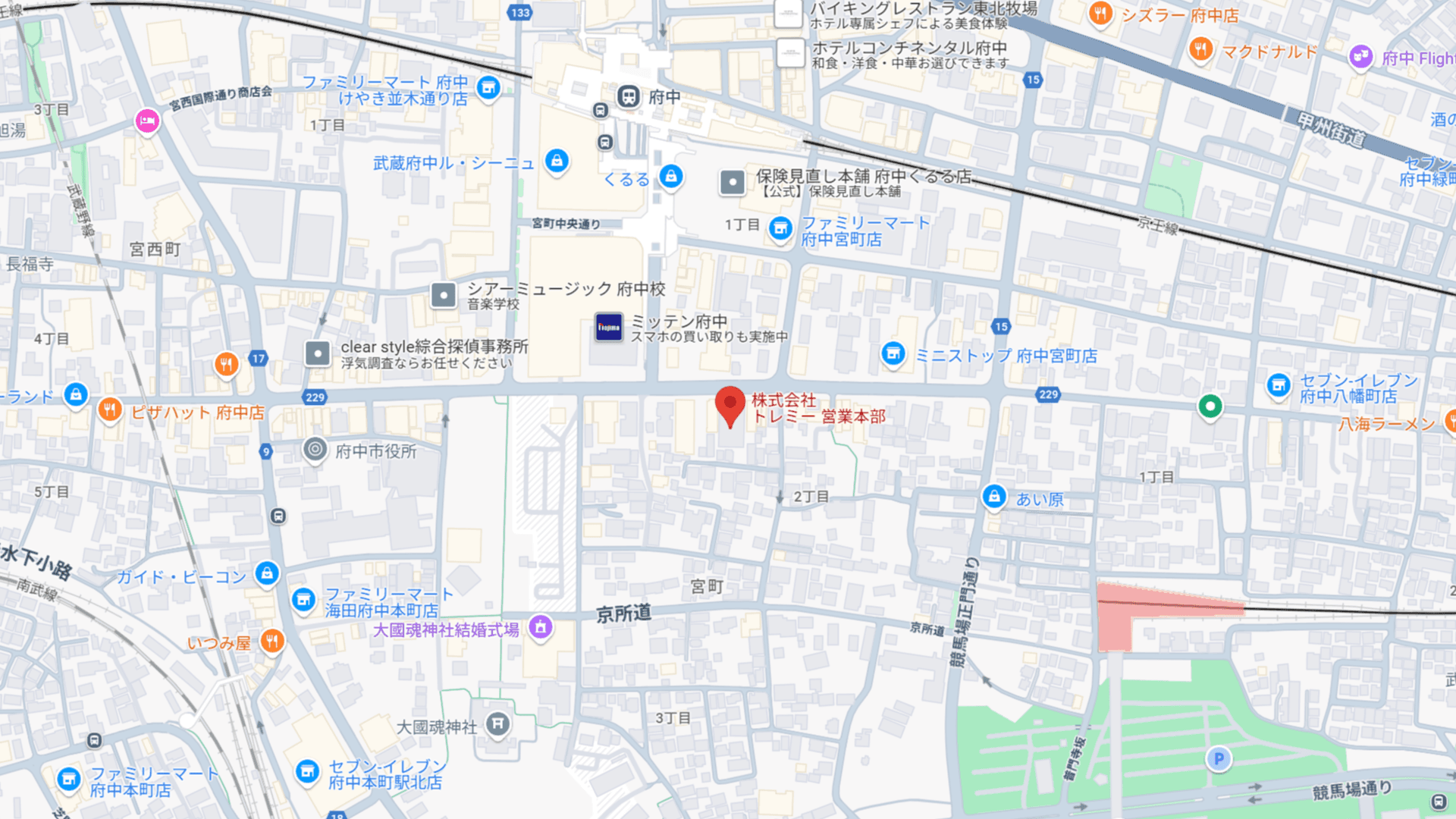 株式会社トレミーの所在地