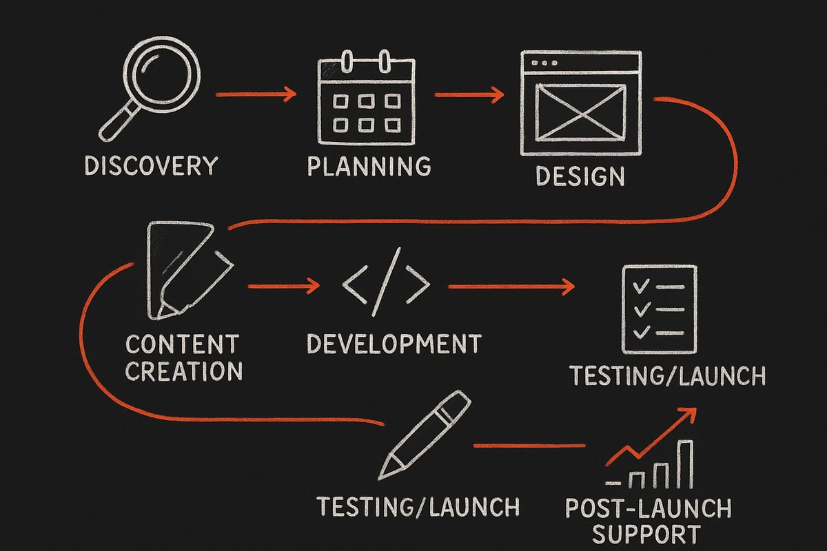 The Step-by-Step Process: Working with a Website Design and Marketing Company
