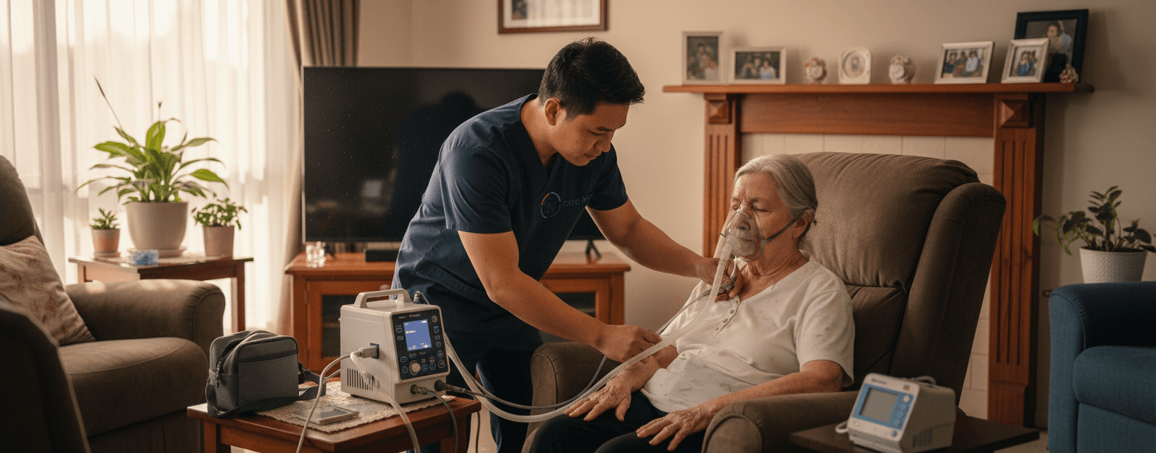 Medication from a doctor to a old age persone