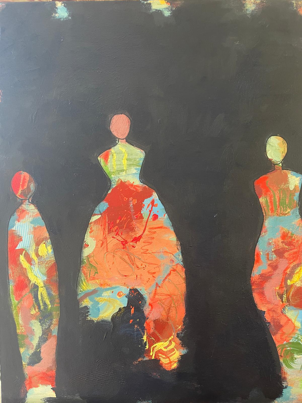 Les Illuminées, 50 × 60 cm