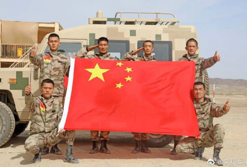 2015 - 2021 Warrior vehicle help the Chinese army