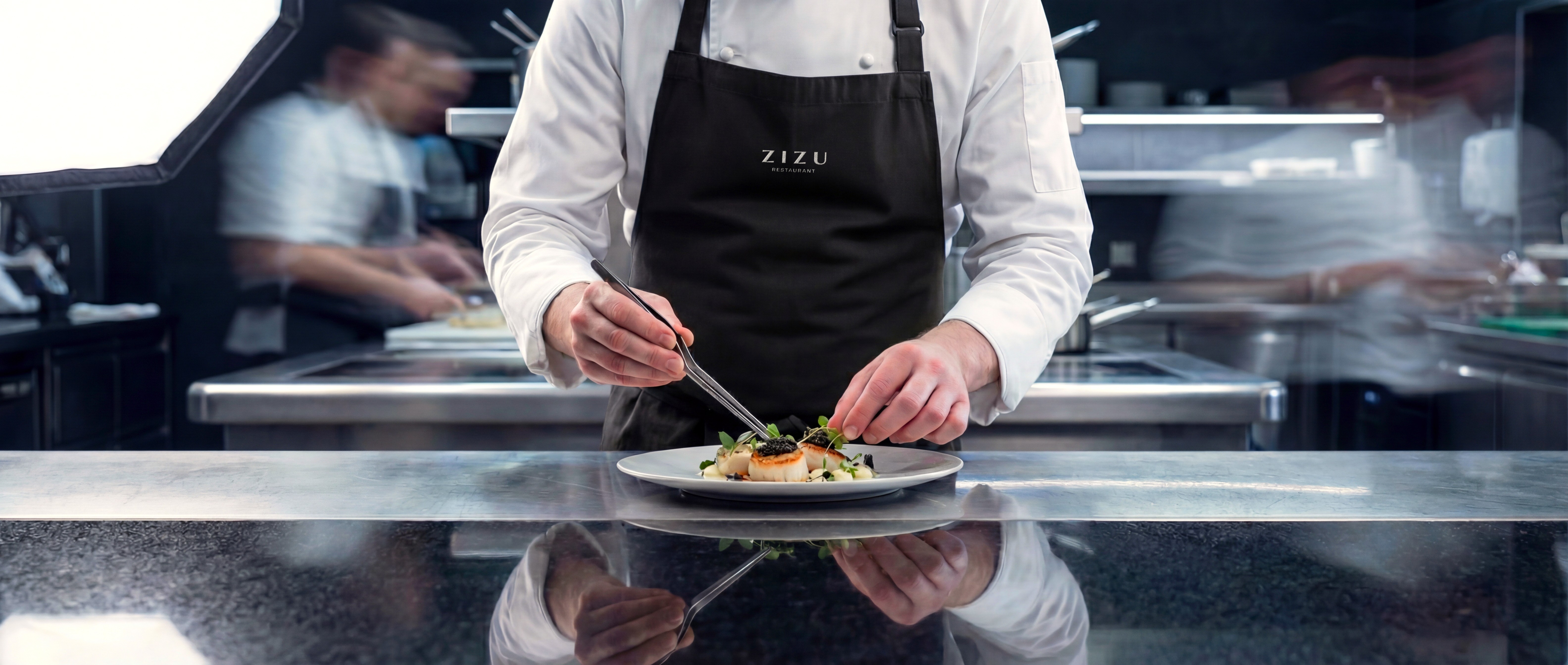 Batch.Works logo over a photo of a box of 3D printed objects